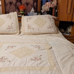 Comforter and 2 pillow shams